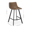 9396684_d-png Faux Leather and Metal Bar Stool