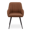 9399656_1-png Textured Faux Leather and Metal Dining Chair