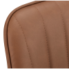 9399656_2-png Textured Faux Leather and Metal Dining Chair