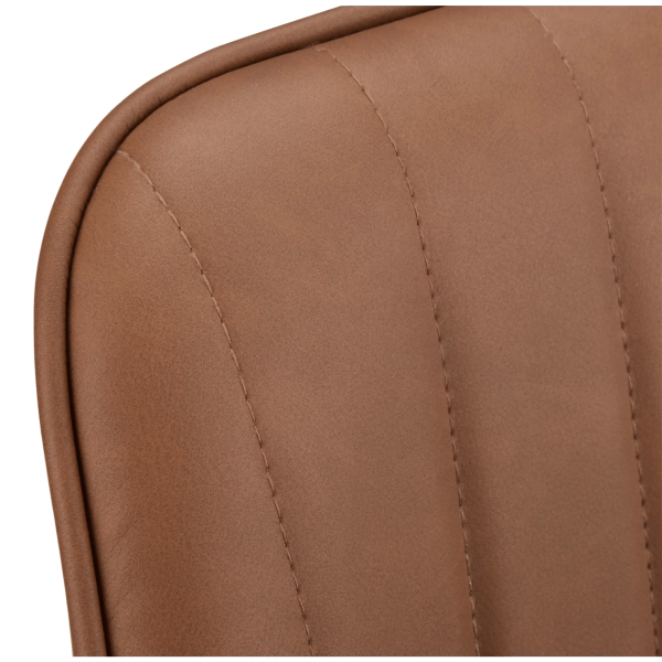 9399656_2-png Textured Faux Leather and Metal Dining Chair