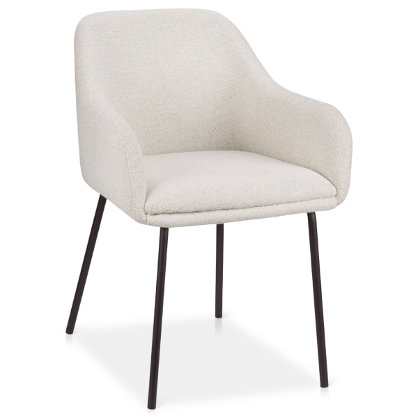 9400412-png Fabric and Metal Dining Chair