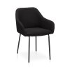 9405118-png Fabric and Metal Dining Chair
