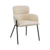 9405846-png Fabric and Metal Dining Chair