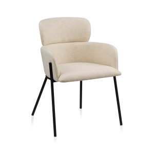 9405846-png Fabric and Metal Dining Chair