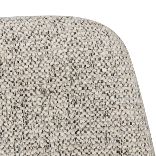 Fabric and Metal Bar Stool