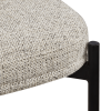 Fabric and Metal Bar Stool