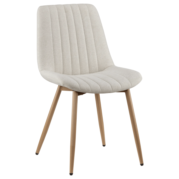 9407912 Fabric and Metal Dining Chair