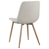 9407912_1 Fabric and Metal Dining Chair