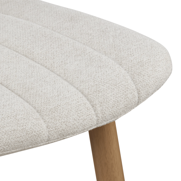Chita Fabric and Metal Bar Stool