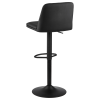 9408186_1 Black Faux Leather and Metal Bar Stool