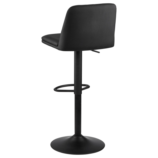 9408186_1 Black Faux Leather and Metal Bar Stool