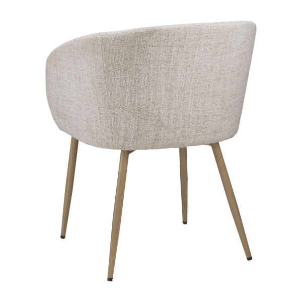 Upholstered Fabric Accent Chair