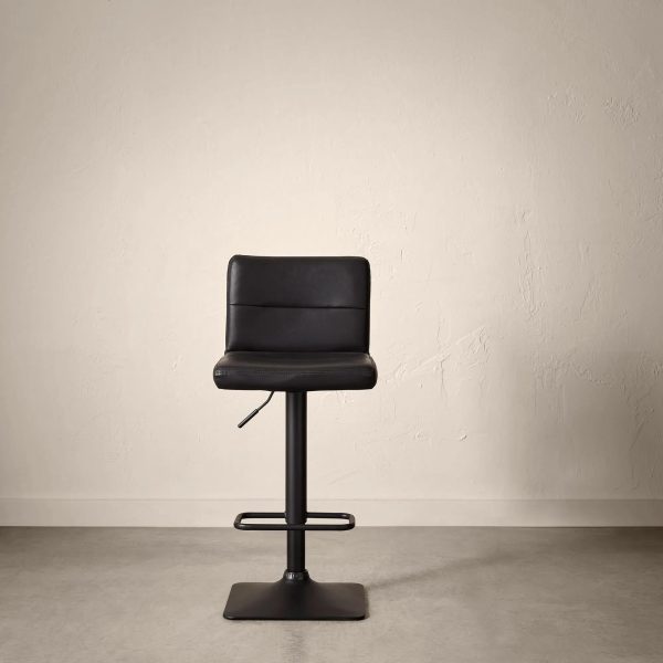 F27_SS_barstool_9398317_0161_WEB Black Matte Faux Leather and Metal Adjustable Bar Stool