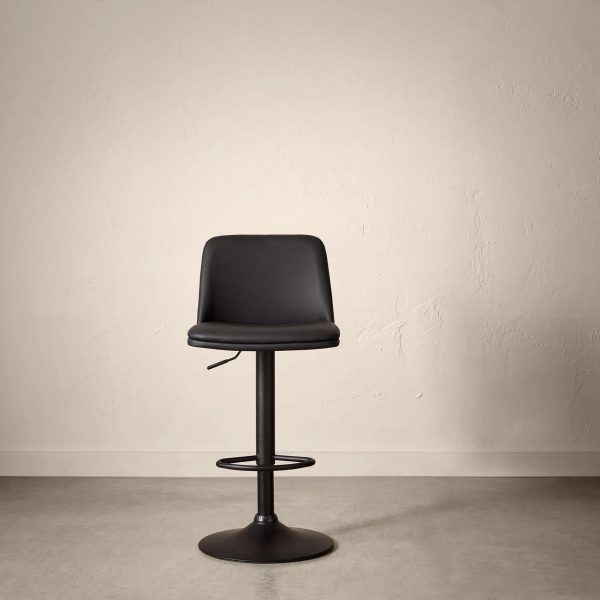 F27_SS_barstool_9408186_0174_WEB Black Faux Leather and Metal Bar Stool