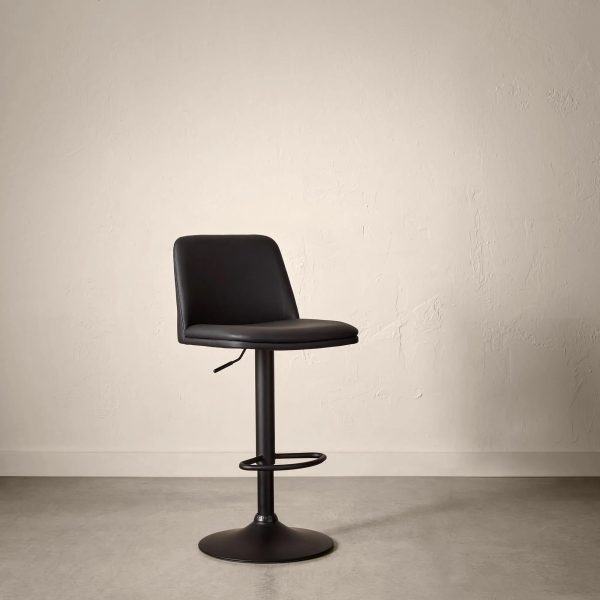 F27_SS_barstool_9408186_0175_WEB Black Faux Leather and Metal Bar Stool