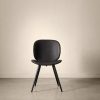 F27_SS_dining-chair_9404697_0137_WEB Black Faux Leather and Metal Chair